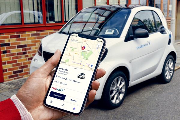 FREE NOW will offer car sharing vehicles of SHARE NOW across Europe to its app users