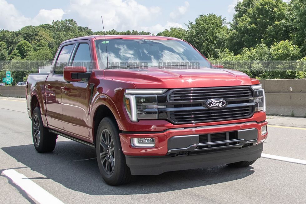 2024 Ford F-150 Refresh Spied before Detroit Auto Show Reveal